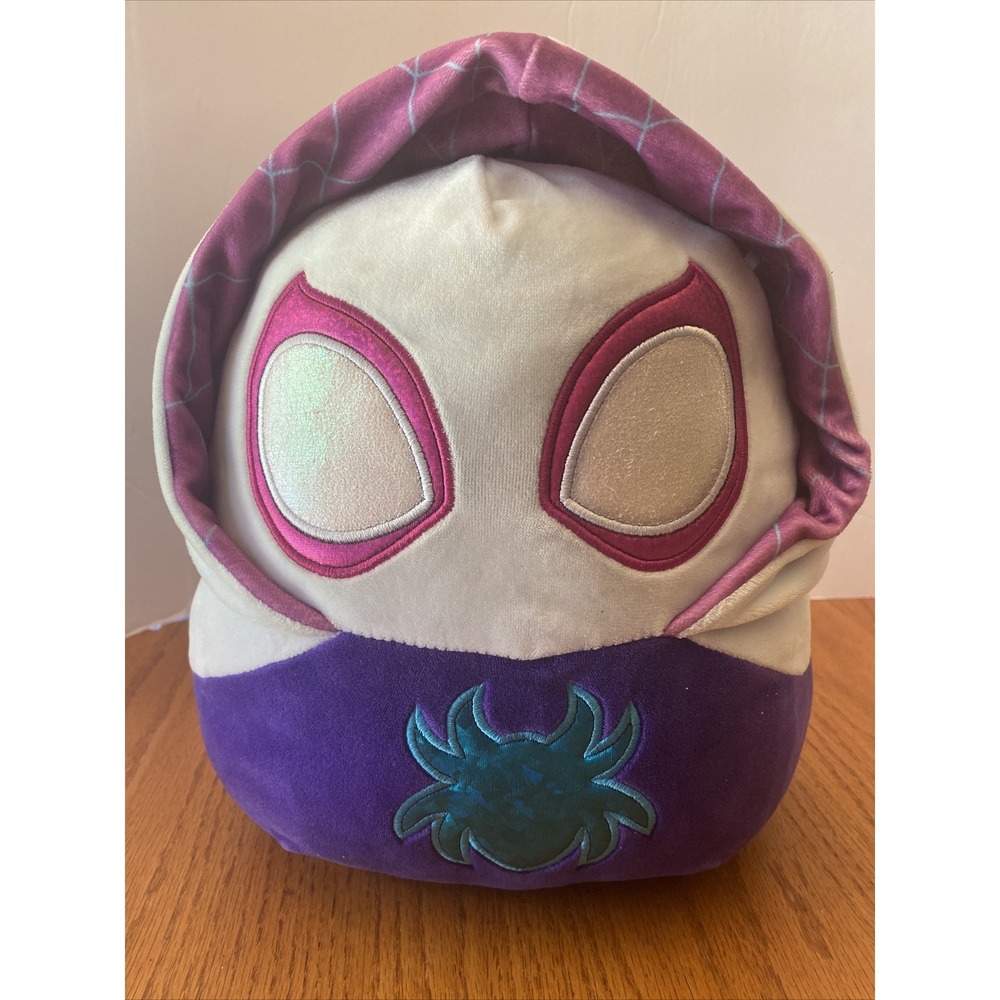 RARE! Squishmallow Disney Jr Marvel Spidey&Amazing Friends 10" Ghost-Spider